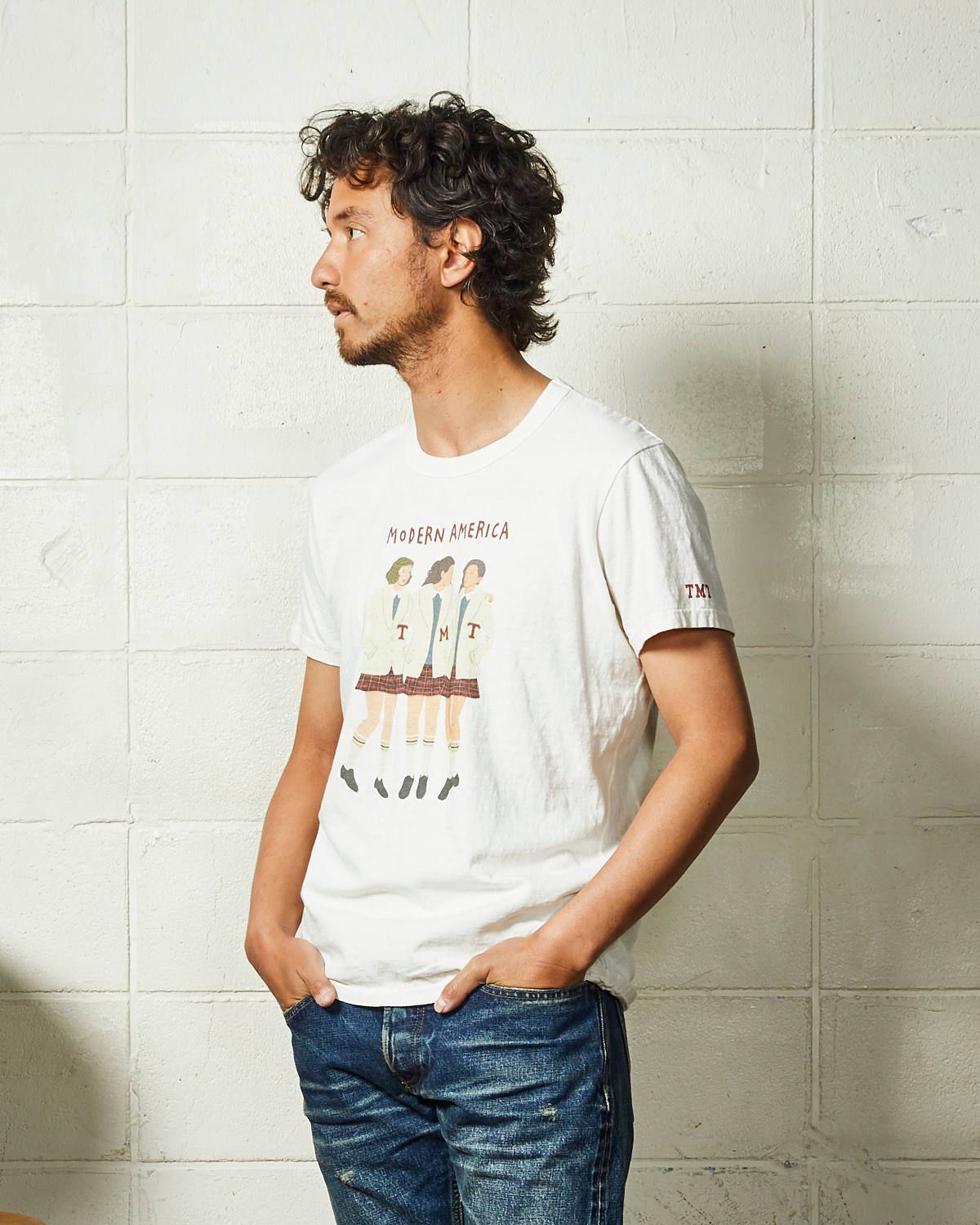 S/SL RAFI JERSEY TEE (IVY GIRLS) / プリント クルーネックTシャツ / TCS-F2006