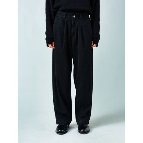 WIDE DENIM SLACKS / ワイドデニムスラックス / VTM-20-P-107