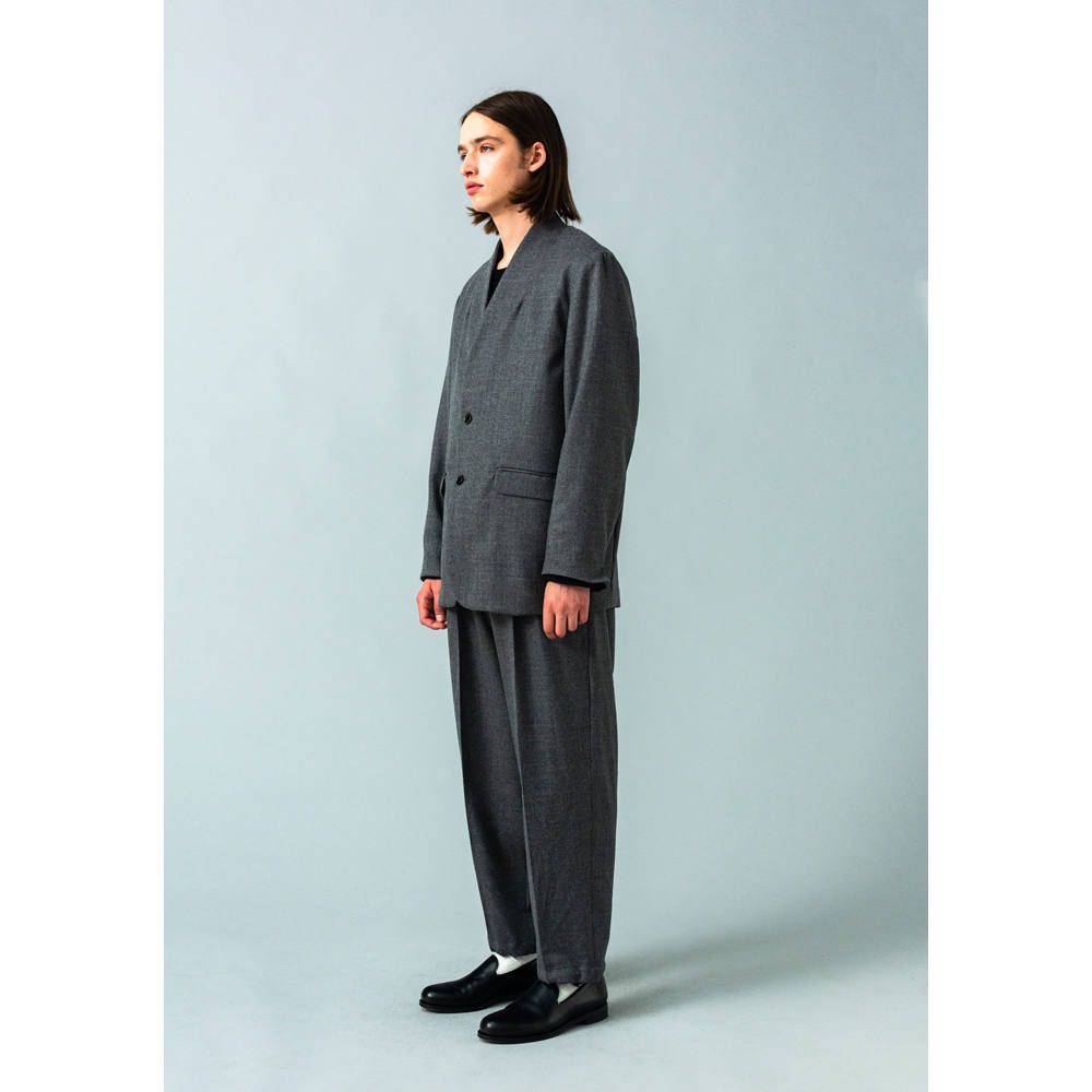 VICTIM - WIDE WOOL PANTS / ワイドスラックス / VTM-20-P-122