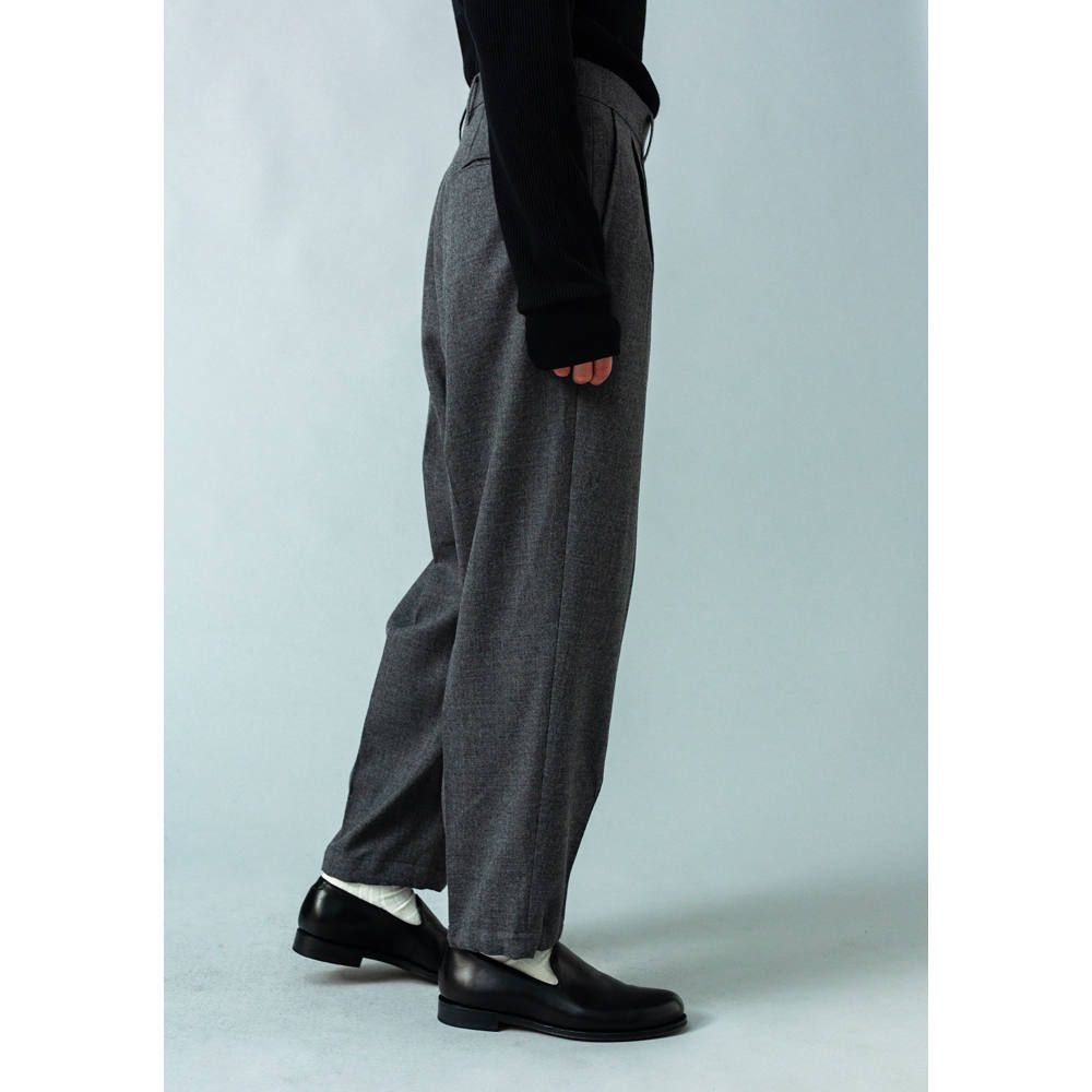 WIDE WOOL PANTS / ワイドスラックス / VTM-20-P-122 - M