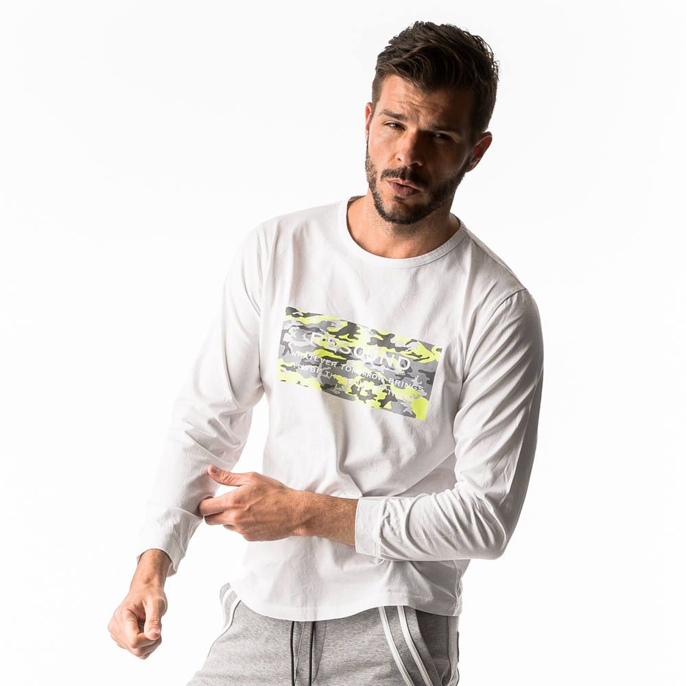 camouflage BOX ROGO LONG TEE / ボックスロゴ ロングスリーブTシャツ / RC17-T-002
