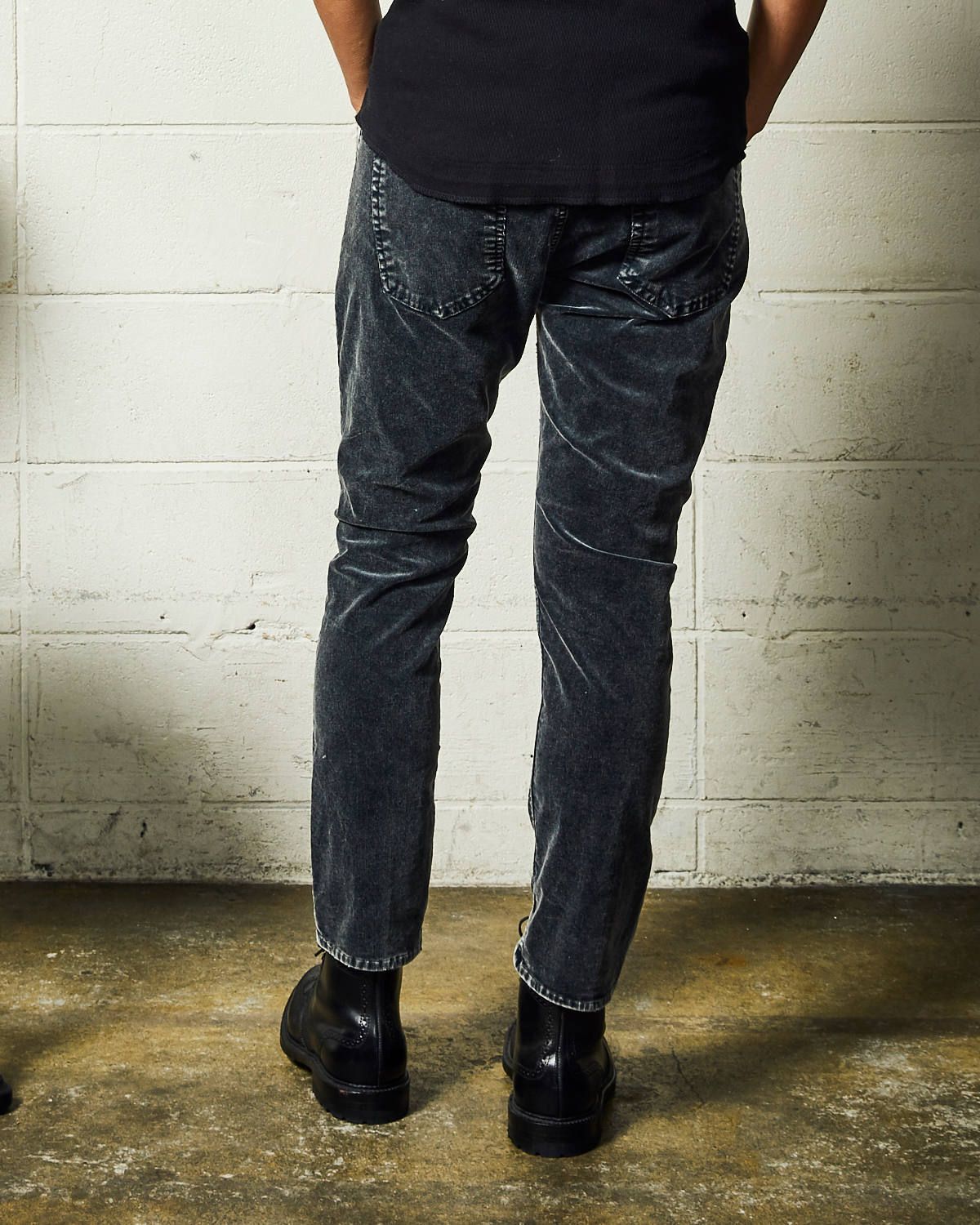 STRETCH CORDUROY 5P CROPPED TAPERED (VINTAGE-dyed) / コーデュロイパンツ / TPT-F2007