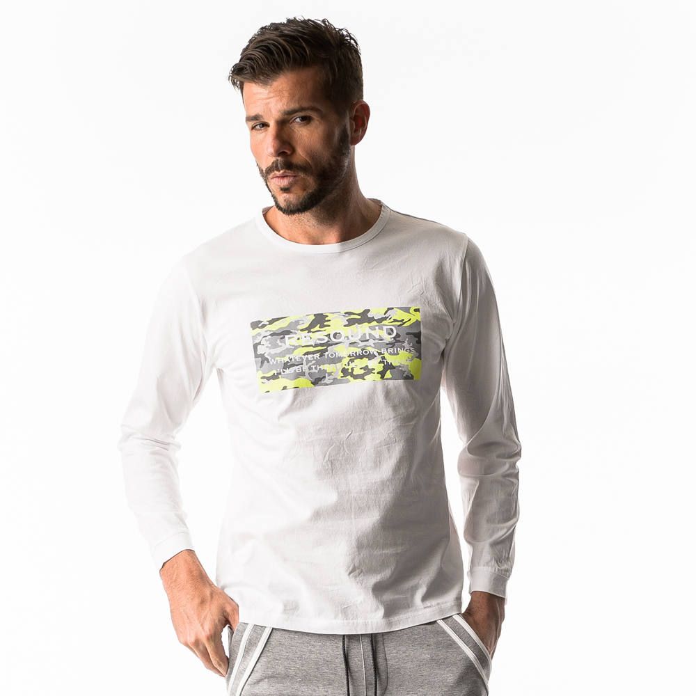 camouflage BOX ROGO LONG TEE / ボックスロゴ ロングスリーブTシャツ / RC17-T-002