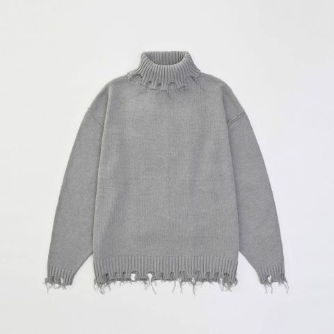 DAMEGE TURTLE KNIT / ダメージ タートルニット / VTM-20-N-126