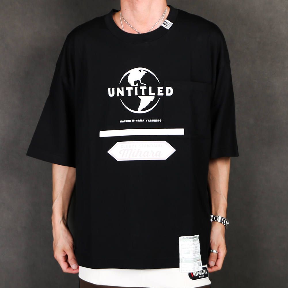 Maison MIHARA YASUHIRO - UNTITLED printed T-shirt / プリントT