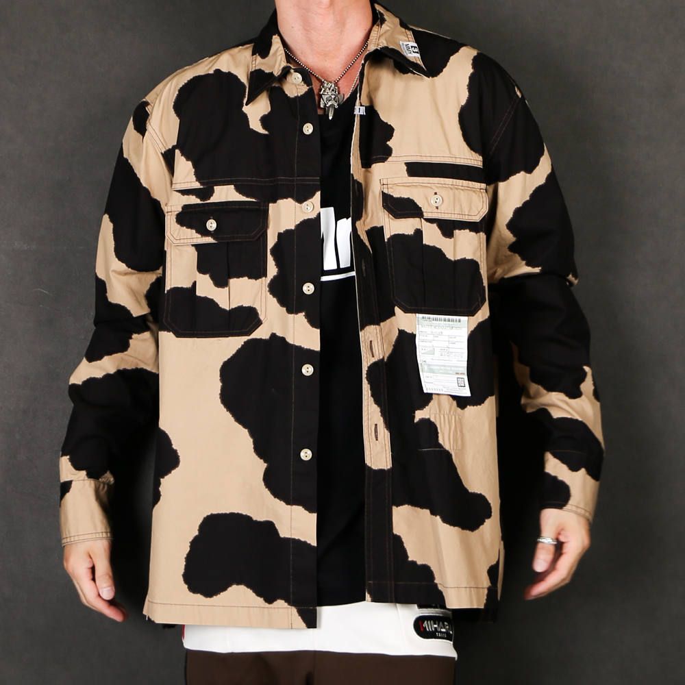 Cow print work SHIRTS / A05SH121
