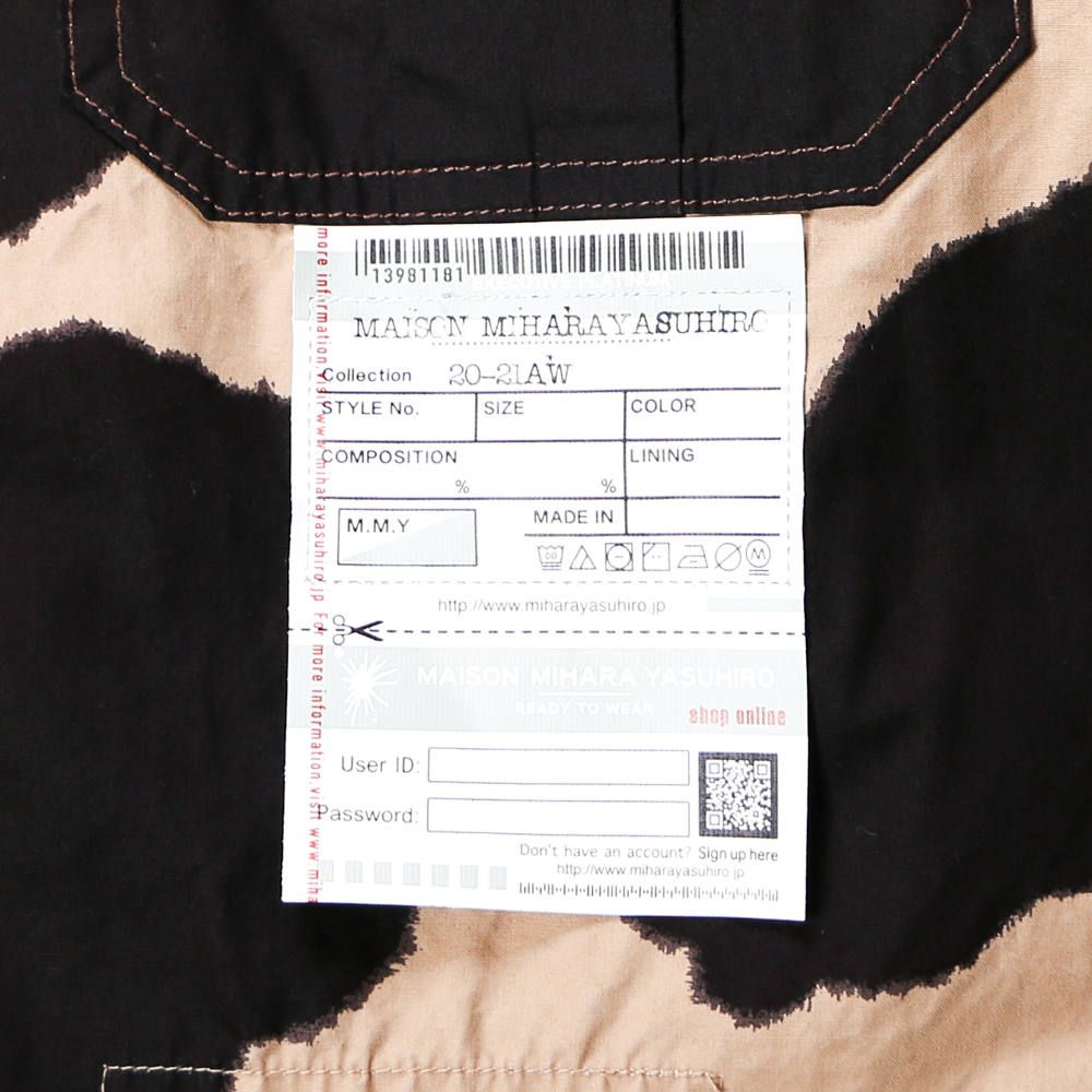 Cow print work SHIRTS / A05SH121