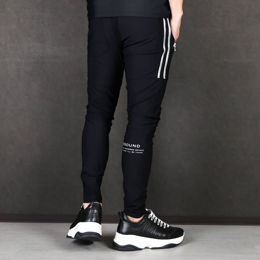 【RESOUND CLOTHING × chemical conbination】 Johnson LINE NYLON PT / ナイロンイージーパンツ / RC16-ST-009CC