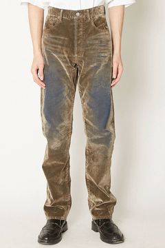"VELVET DENIM" DENIM PANTS / ヴェルベット デニムパンツ / TA20AW-PT015