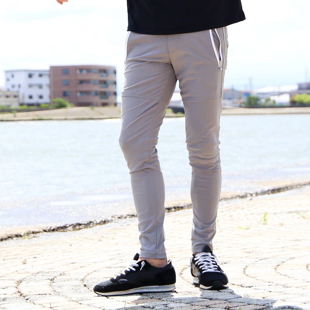 【RESOUND CLOTHING × chemical conbination】 Johnson LINE NYLON PT / ナイロンイージーパンツ / RC16-ST-009CC