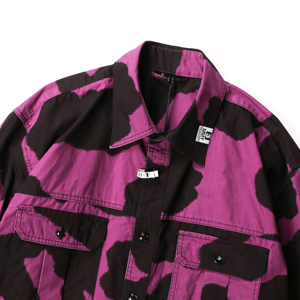 Cow print work SHIRTS / A05SH121