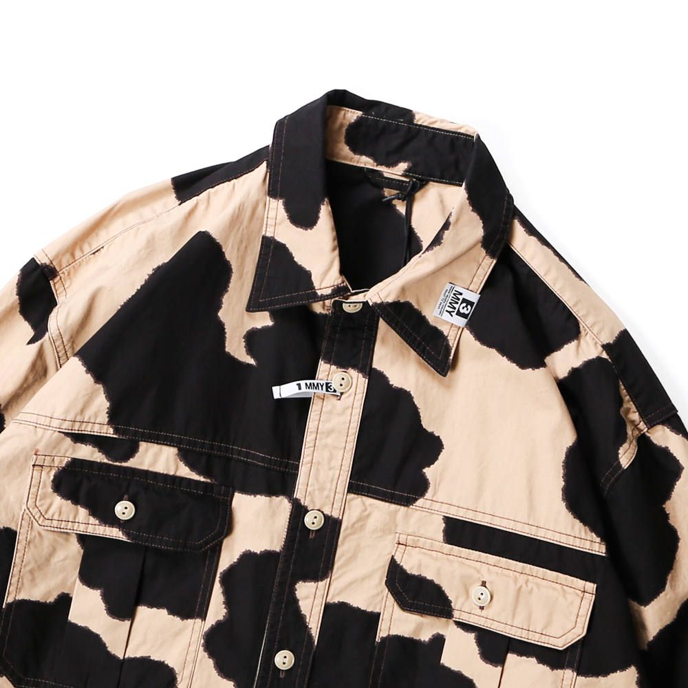 Cow print work SHIRTS / A05SH121