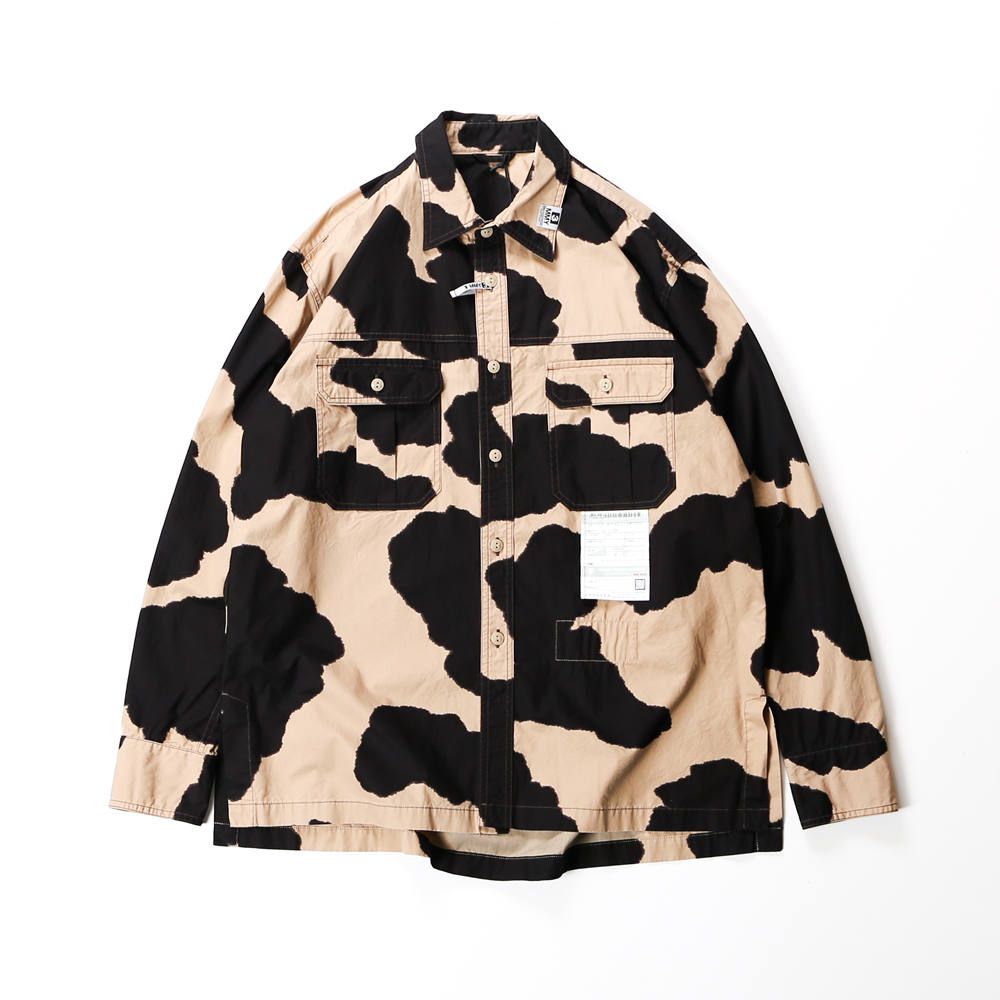 Cow print work SHIRTS / A05SH121