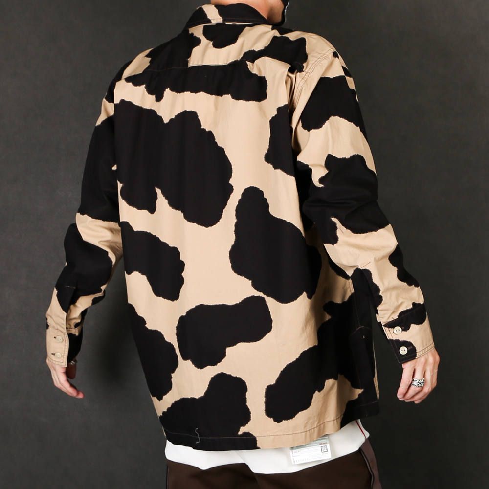 Cow print work SHIRTS / A05SH121