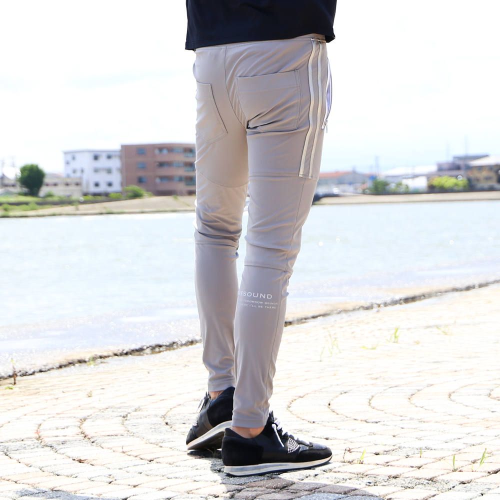 【RESOUND CLOTHING × chemical conbination】 Johnson LINE NYLON PT / ナイロンイージーパンツ / RC16-ST-009CC