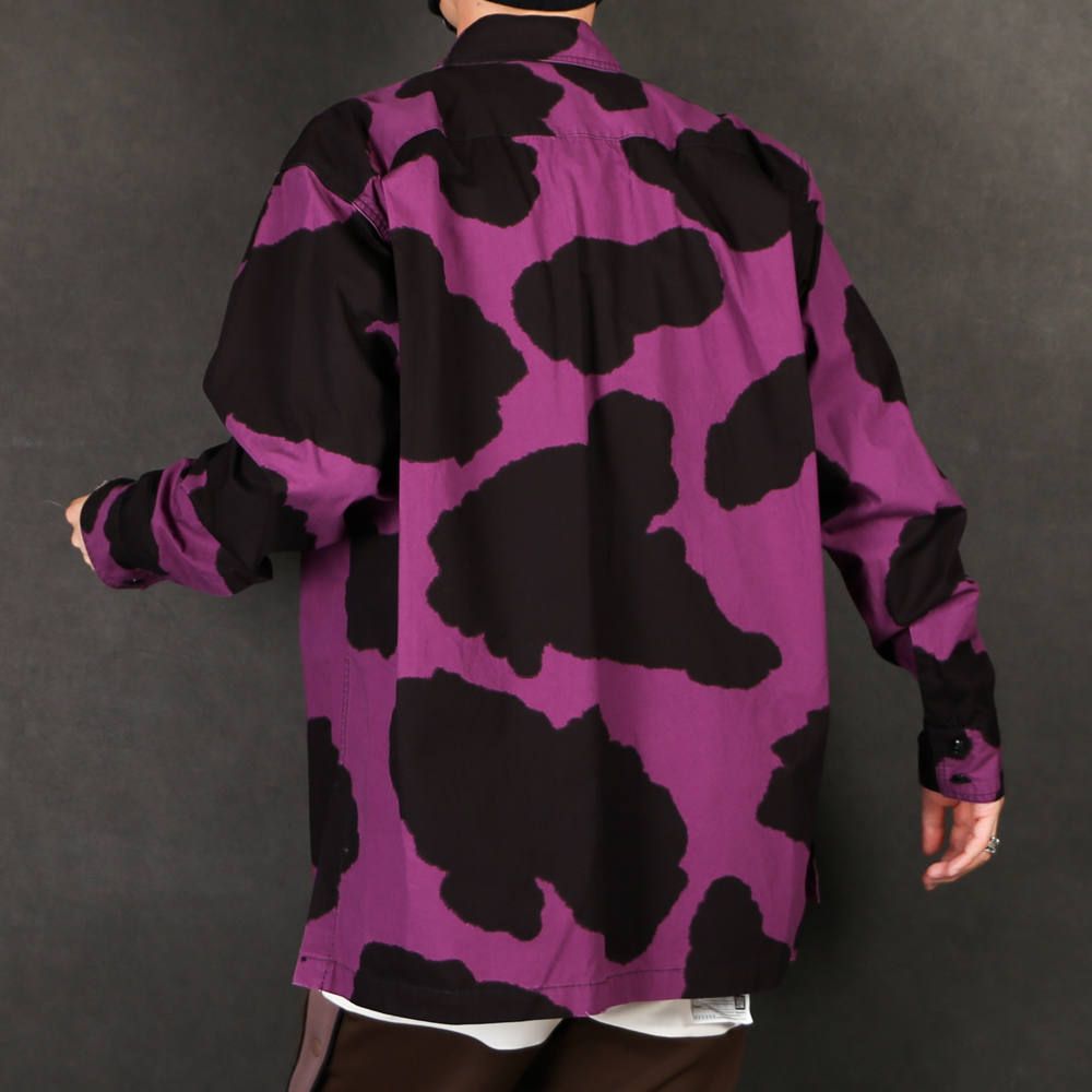 単品販売／受注生産 メゾンミハラヤスヒロ Cow print purple