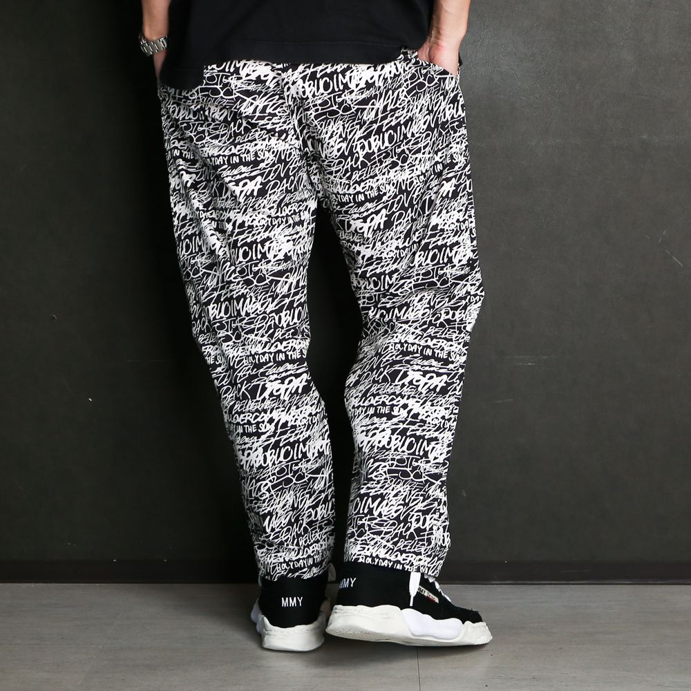 MYne - Rakugaki Pants / G08PT016 | chemical conbination