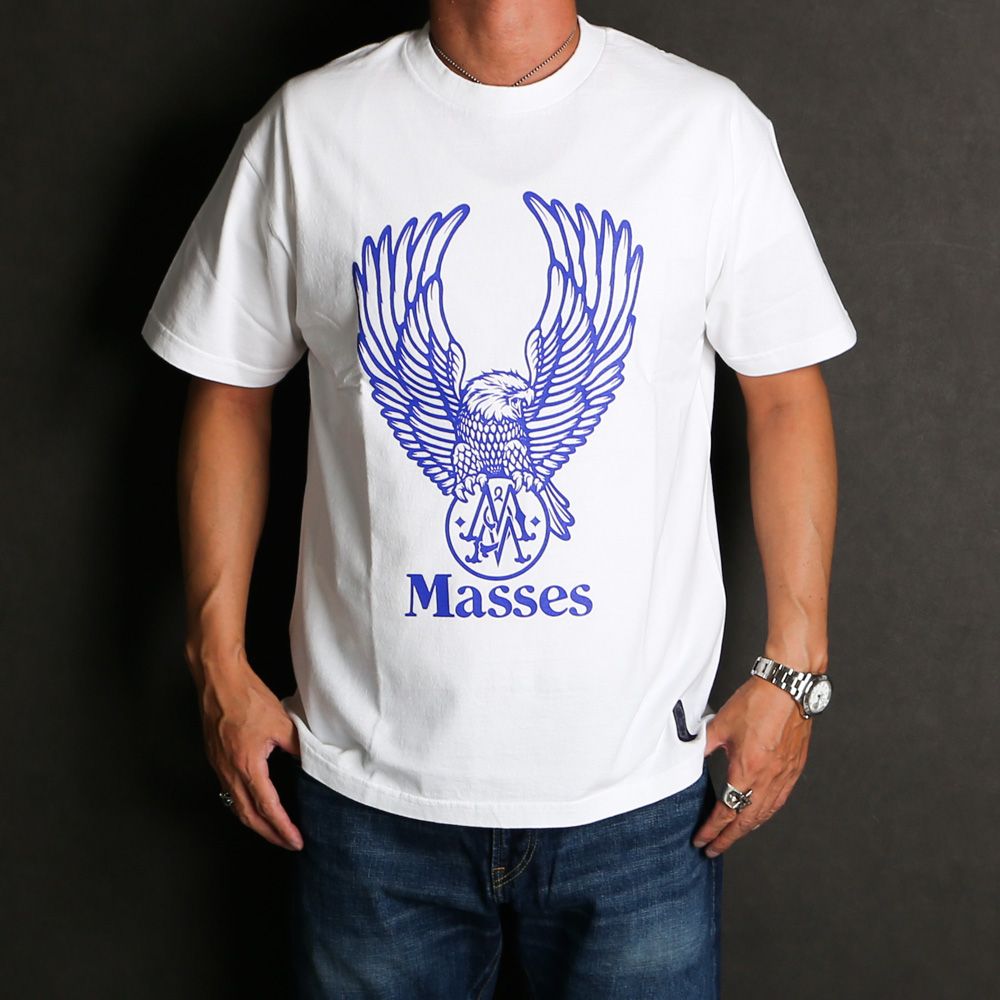 MASSES - × M&M / T-SHIRT FLYING EAGLE M - Black / Tシャツ