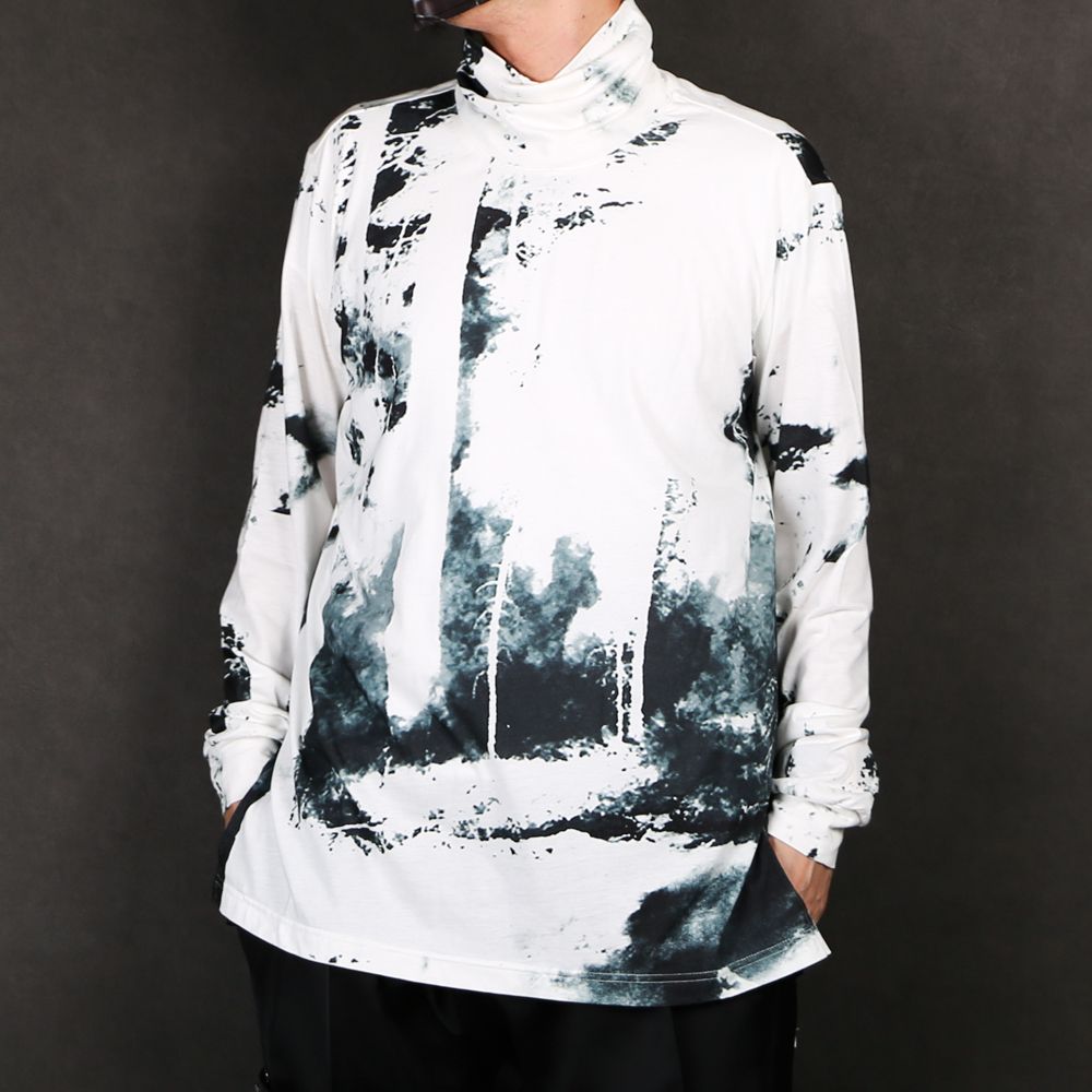 "Forest Fire" Fire T-shirts / グラフィック タートルネック Tシャツ / TA20AW-JR051