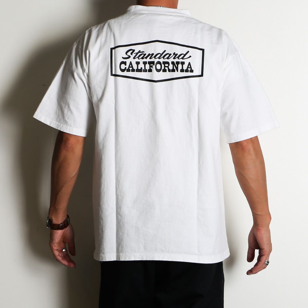 SD Heavyweight Stadium Logo T - White / Tシャツ / TSOAE100