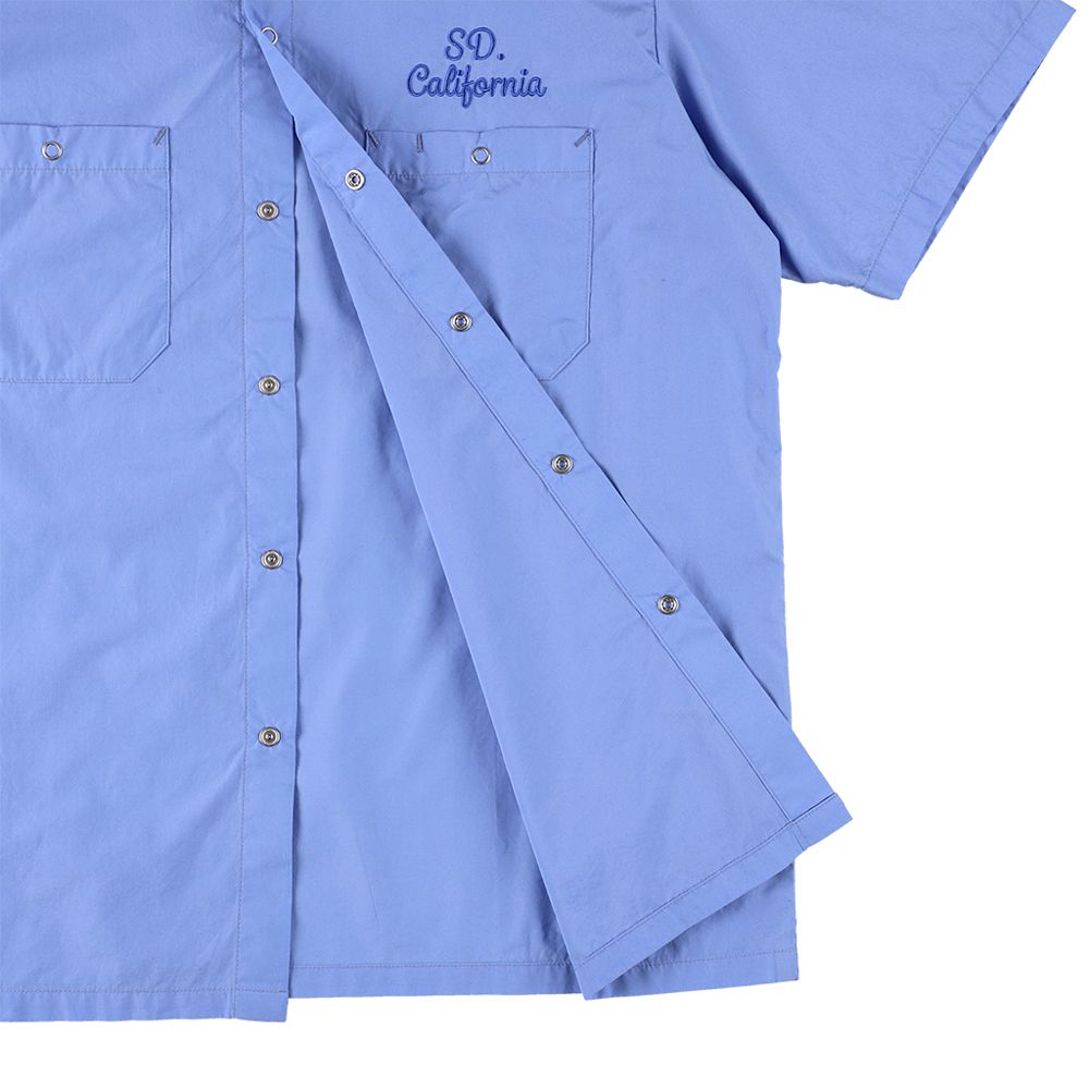 SD Dress Work Shirt SS - Blue / ワークシャツ / SHOSD220