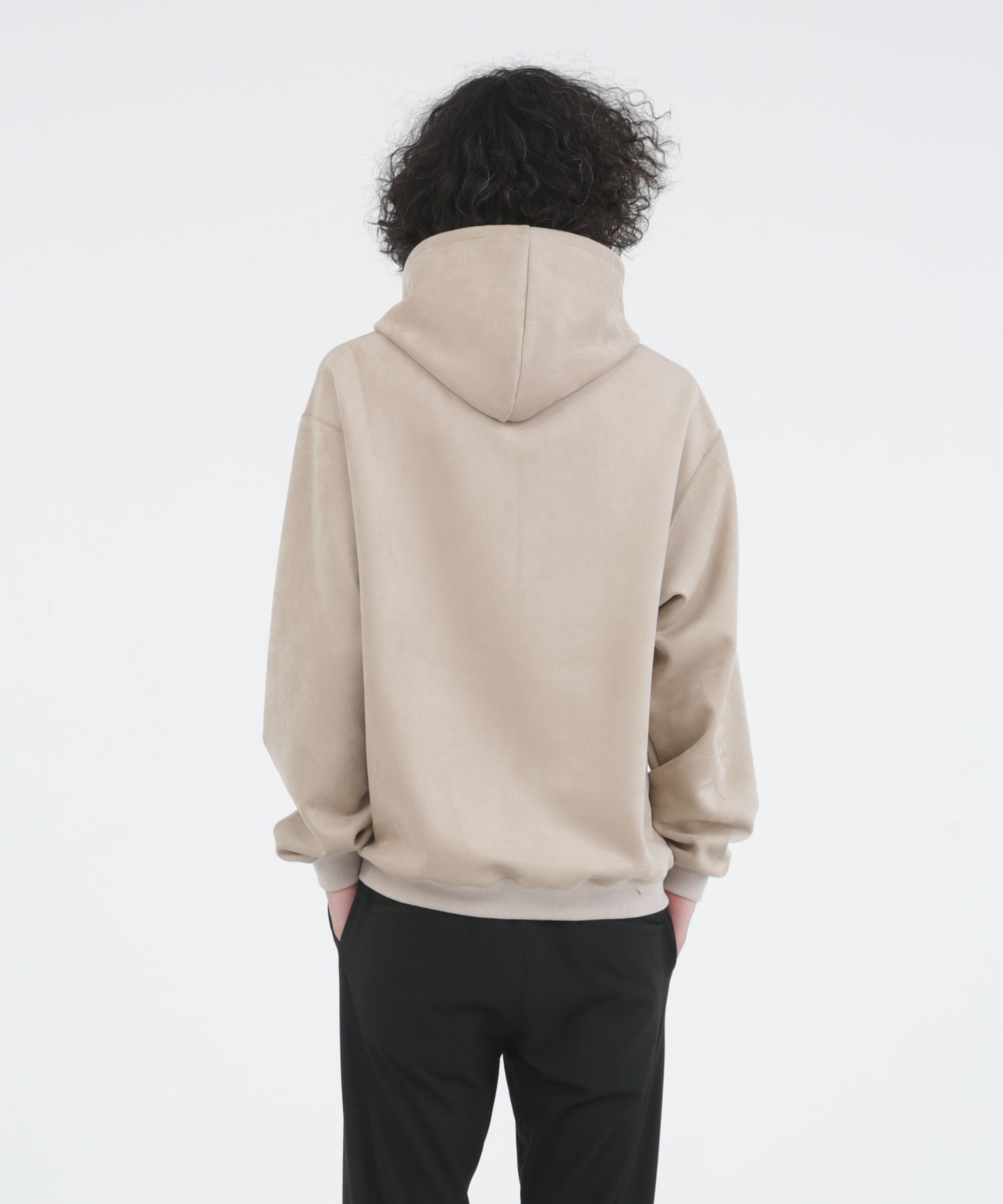 TECH KNIT SUEDE HOODIE / ダンボールスエード フーディー / 178203