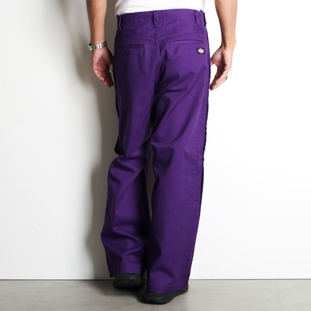 × DICKIES / BASKETBALL PNTS - PURPLE / ワイドパンツ / KR-PT-U09