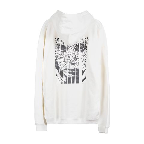 MASSES × Maison MIHARA YASUHIRO / FACE PRINT HOODIE MMY - WHITE / プルオーバー パーカー / C15HD041