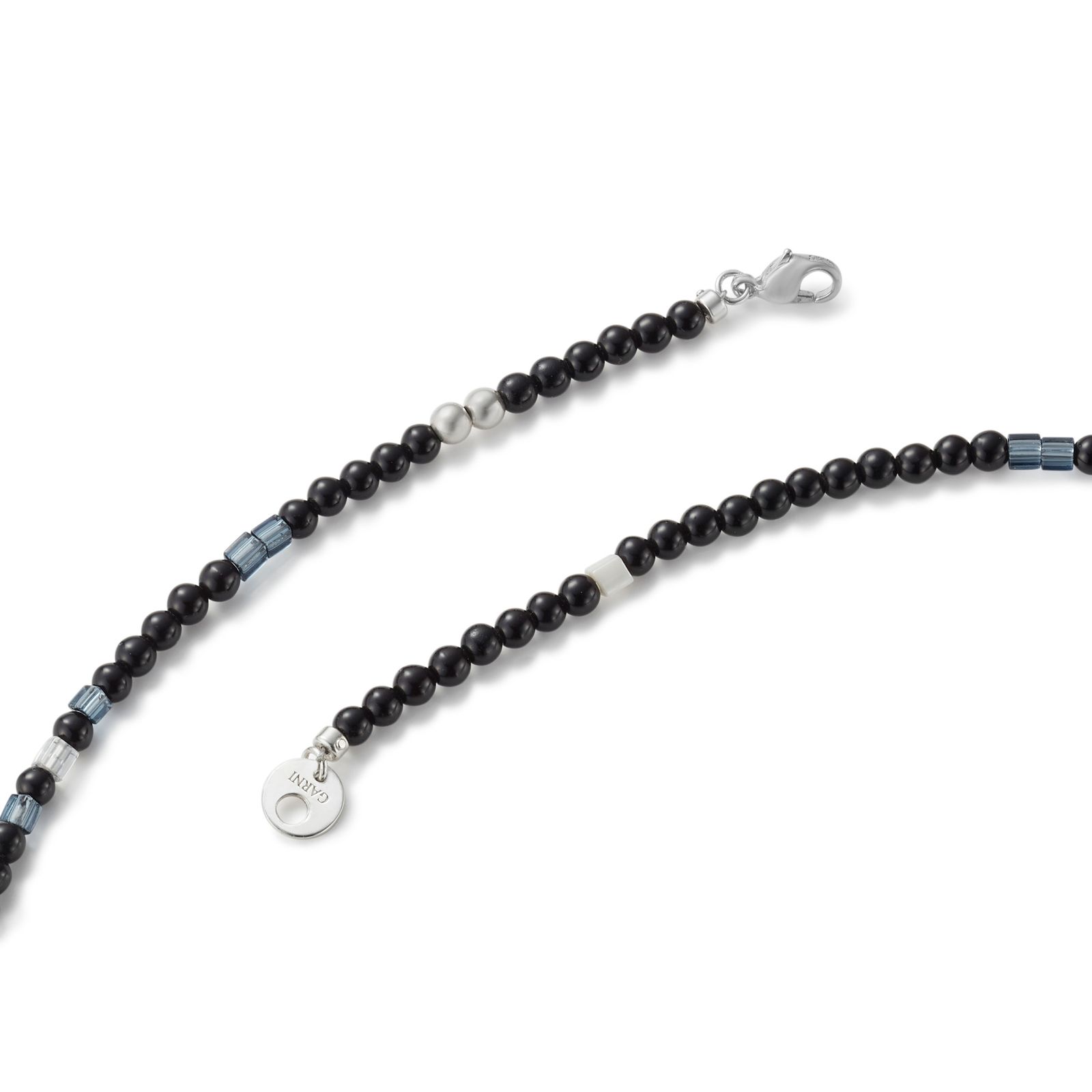 GARNI - Mix Beads Necklace - Blue / ミックス ビーズ ネックレス 