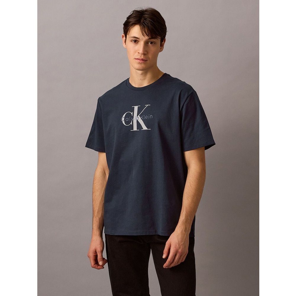 【 】Hero Monologo T-Shirt Tシャツ Calvin Klein Jeans - SS HERO MONOLOGO TEE - NAVY/ Tシャツ