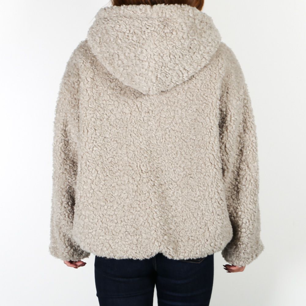 【レディース】 IPAMA イパマ - L.GRAY / ボア フードブルゾン (フリース) / LJXA0042033588