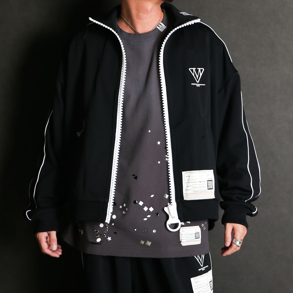 Amateur Sewn Like Track Jacket - BLACK / トラックジャケット / A16JK581