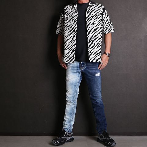 【MINEDENIM】【RESOUND CLOTHING】【DSQUARED2】コーディネート