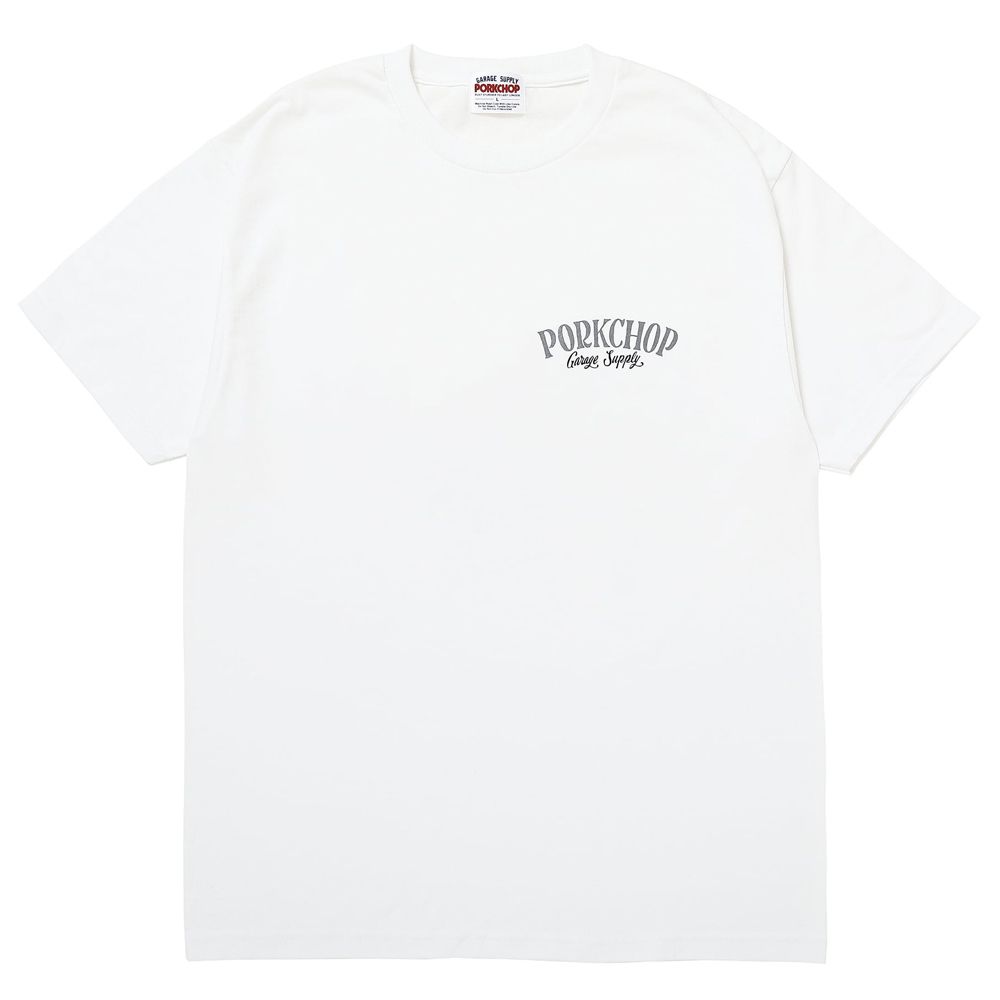 PORK BACK TEE - WHITE / ショートスリーブTシャツ