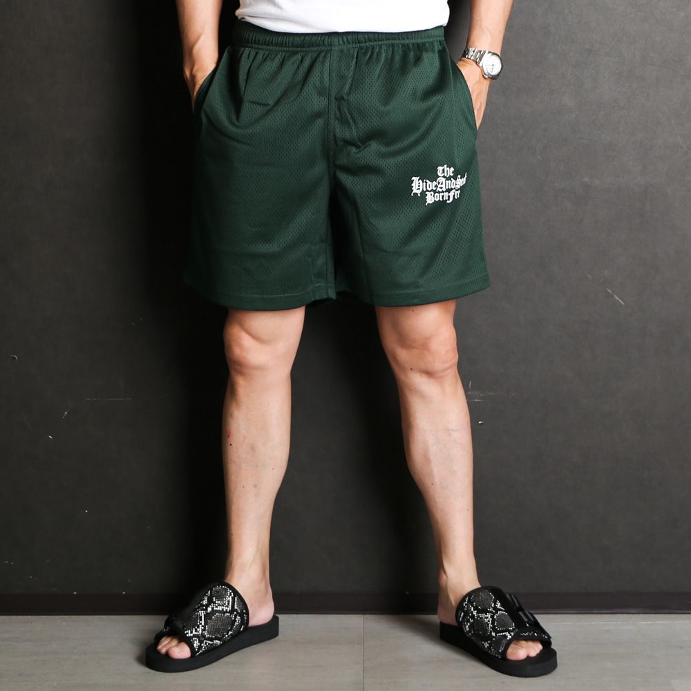 HideandSeek - The H&S Mesh Short - Brown / メッシュ ショート