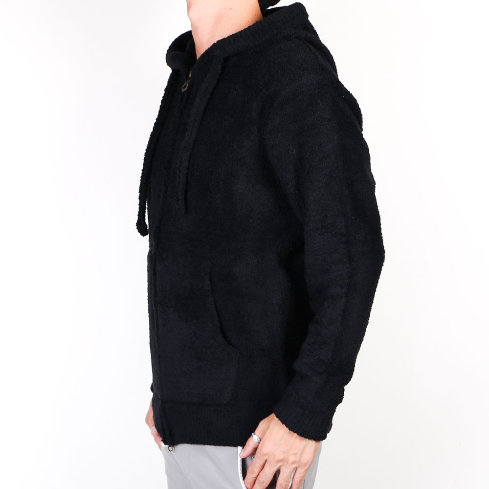 LOGO KNIT PARKA / ビッグロゴ ニットパーカー / USK-20010