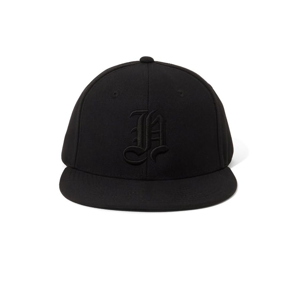 H-Baseball CAP - BLK×BLK / ベースボールキャップ / HG-041226