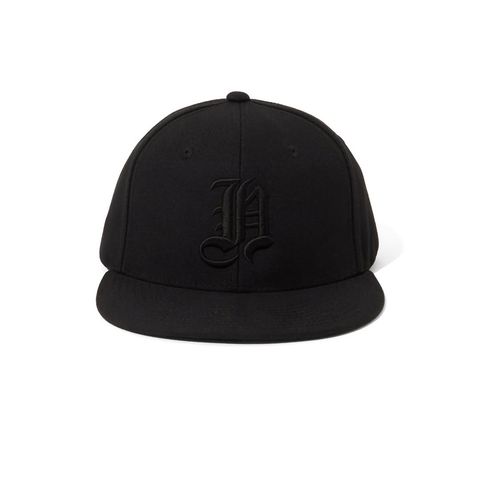 H-Baseball CAP - BLK×BLK / ベースボールキャップ / HG-041226
