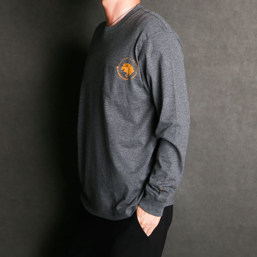 CIRCLE POCKET L/S / ロングスリーブTシャツ / 21'RTC-0801