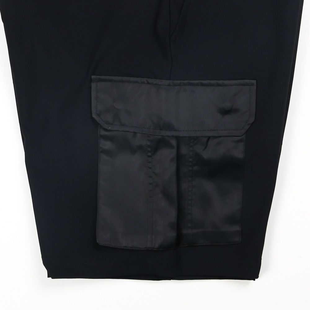 DARRELL CARGO SHORTS - BLACK / カーゴ ショートパンツ / RC40-HP-005