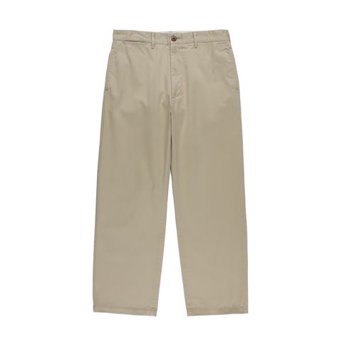 SD Chino Pants W Vintage Wash - Beige / ワイドシルエット チノパンツ / BTKPC270