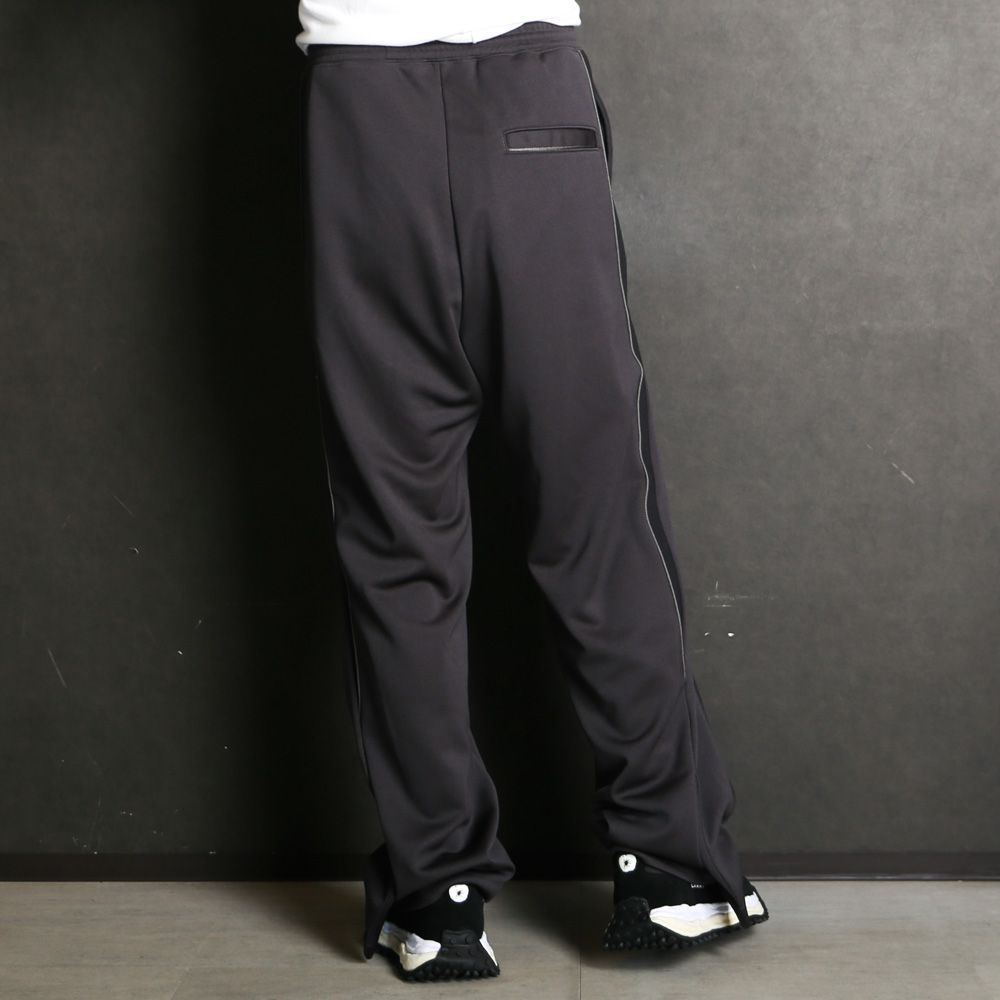 Folded Track Pants - BLACK / フォールデッド トラックパンツ / A17PT562