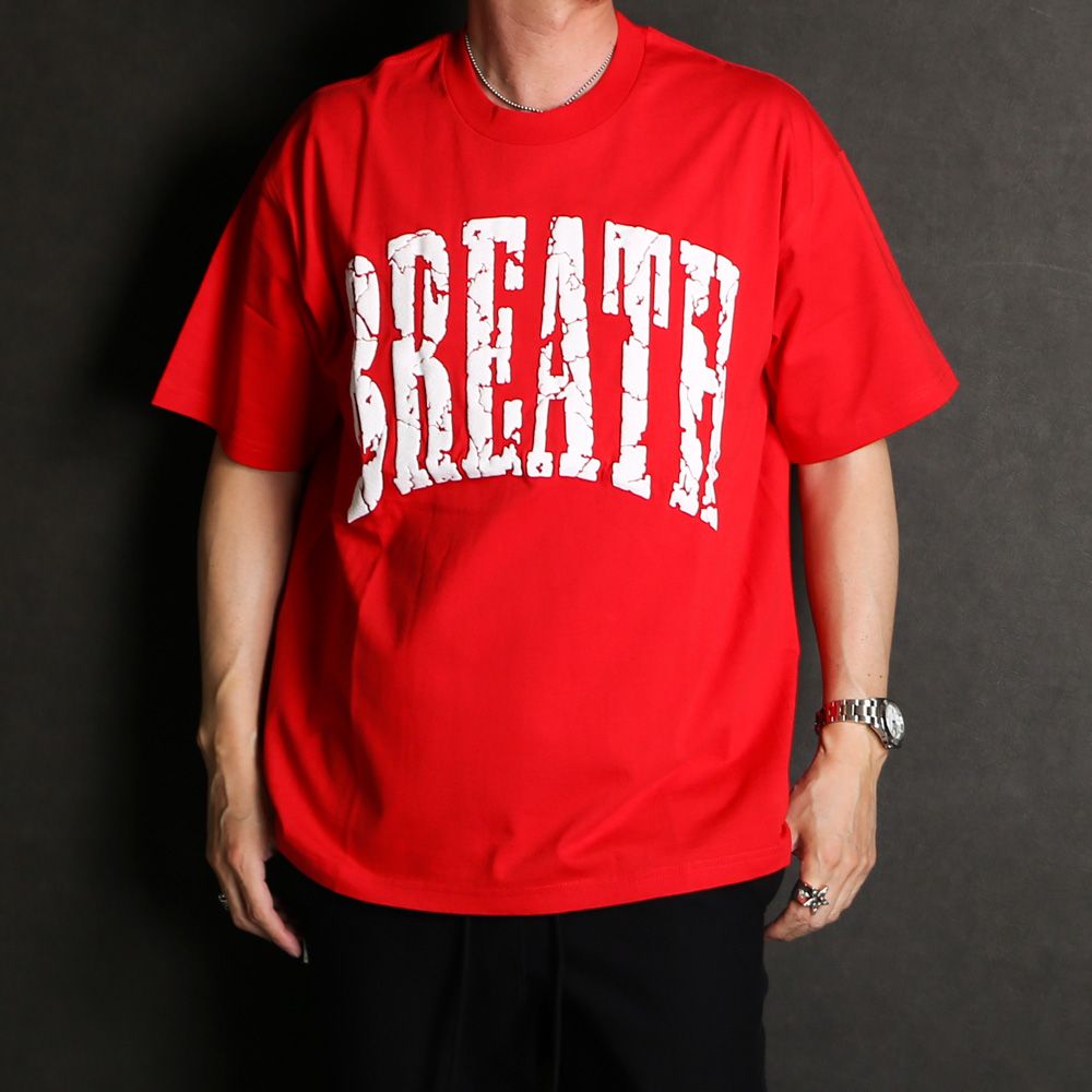 BREATH - CRACK LOGO TEE / クラックプリント Tシャツ / BR23SS-T7005