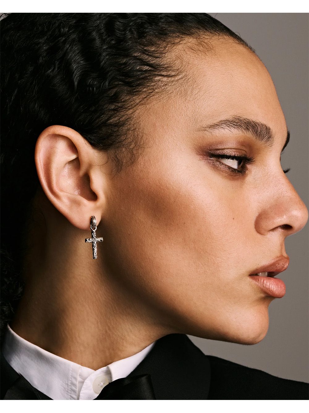 Ornament Cross Earring / ピアス / RX-807-1