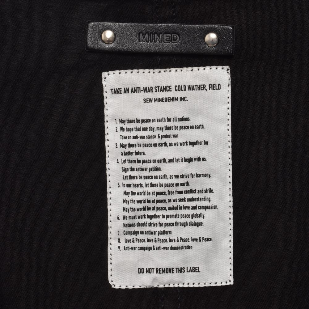 V.Slub chino Engineer JKT - BLK / 2509-8001