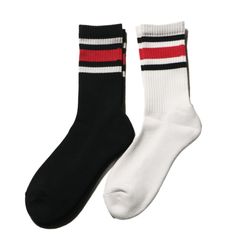 2 Pack line socks / ソックス - コットンアクリル / SN-578