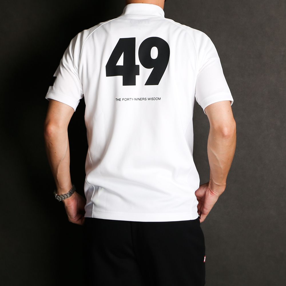 MOCKNECK SIDE MESH T / モックネック サイドメッシュTシャツ / T102220013