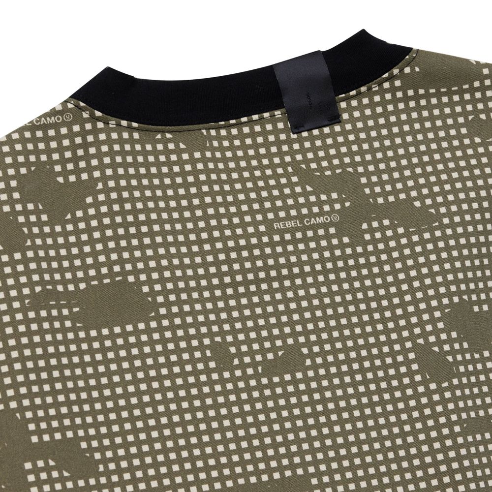 LONG SLEEVE T-SHIRT / REBEL FABRIC by UNDERCOVER / 2212-CS13-018 peg