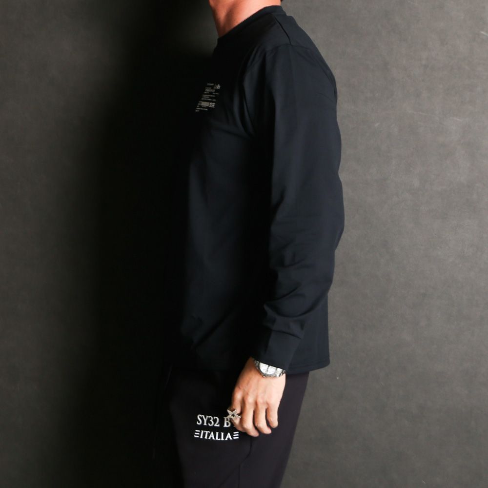 ICON GRAPHIC L/S TEE - BLACK / グラフィックTシャツ / 15045