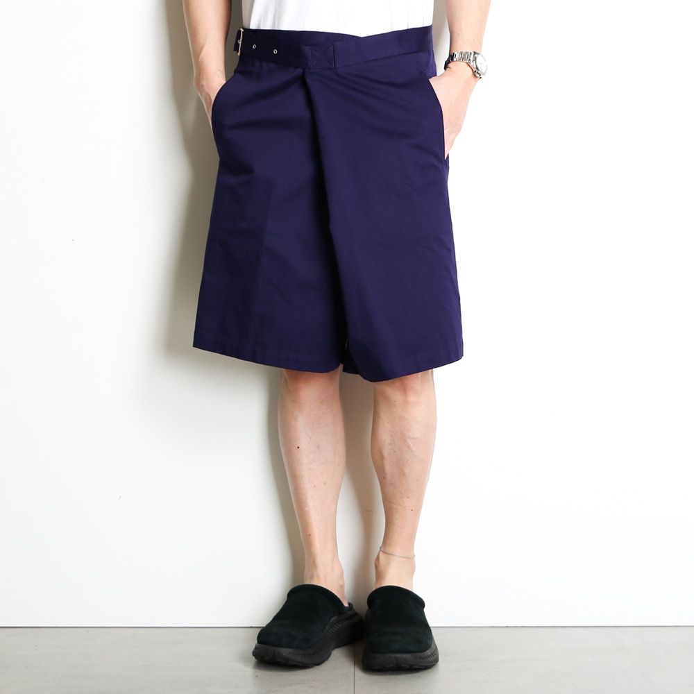 FACETASM - 【ラスト1点-サイズ5】PLAIN WRAP SHORTS / ショートパンツ / ABH-PT-U09 | chemical  conbination